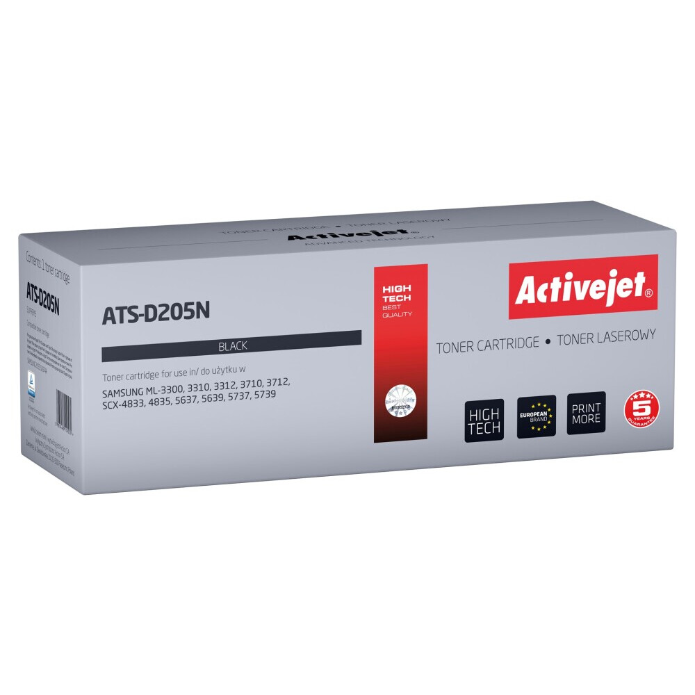 Activejet ATS-D205N (Replacement for Samsung MLT-D205S; Supreme; 2000 pages; black) (ATS-D205N)