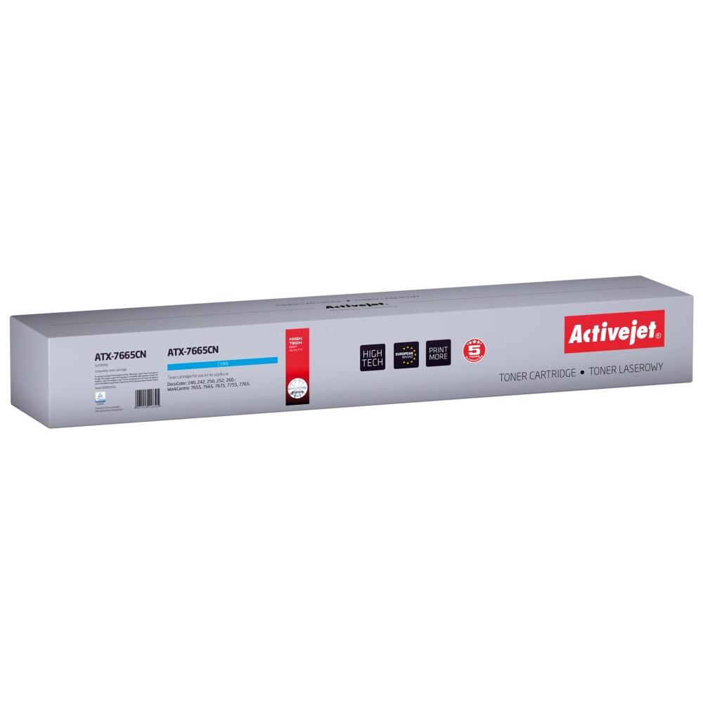 Activejet ATX-7665CN (replacement for Xerox 006R01452; Supreme; 34000 pages; cyan) (ATX-7665CN)
