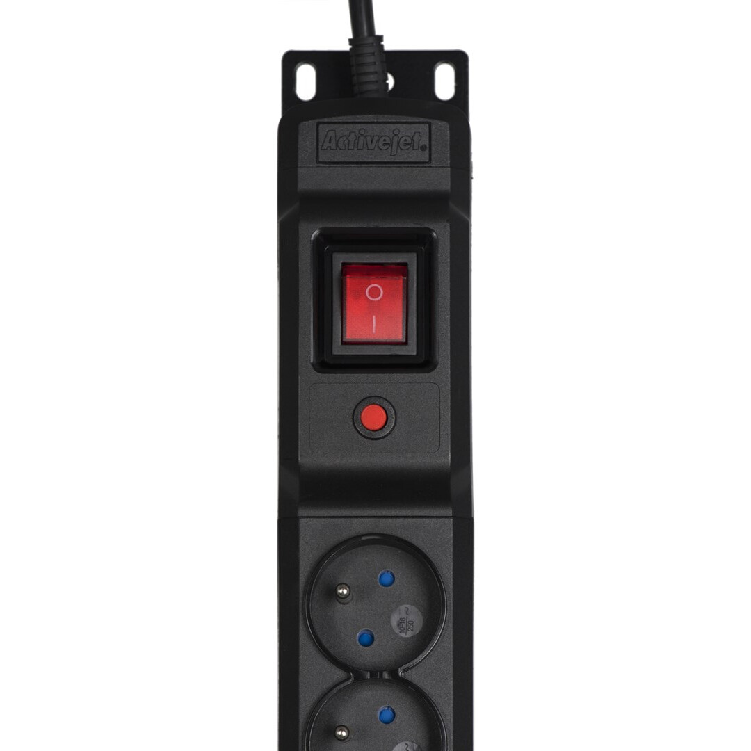 Activejet COMBO 12 socket 3m black (COMBO/12gn/3m/cz) - foto 3