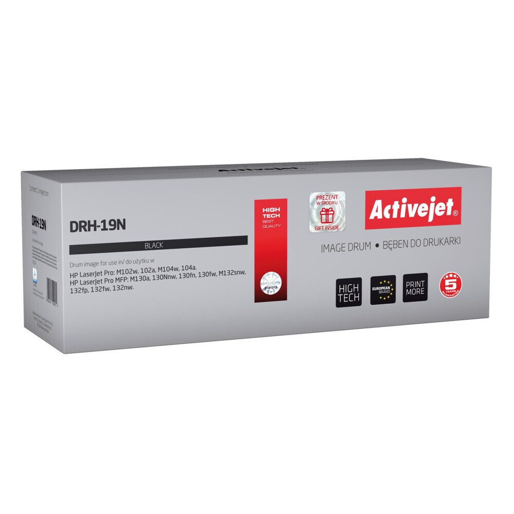 Activejet DRH-19N (replacement for HP 19A CF219A; Supreme; 12000 pages; black) (DRH-19N)