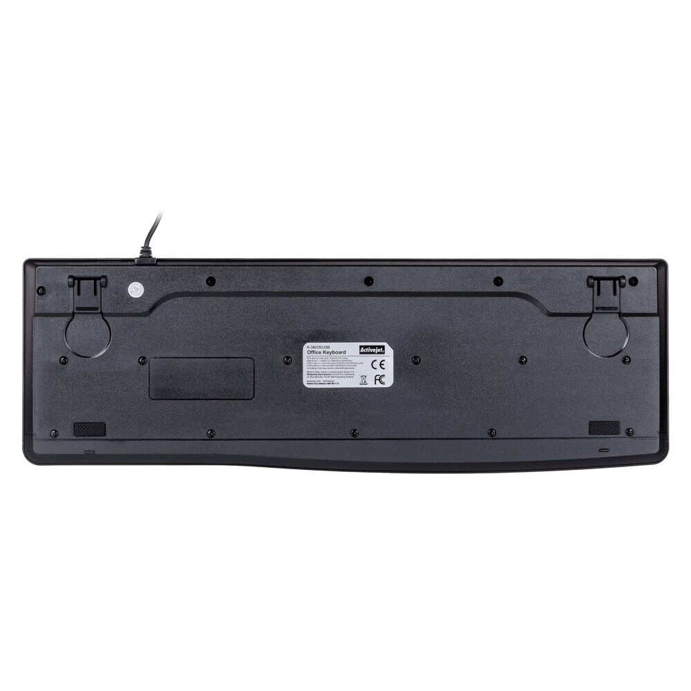 Tastatūra Activejet K-3803S Black (K-3803S) - foto 5