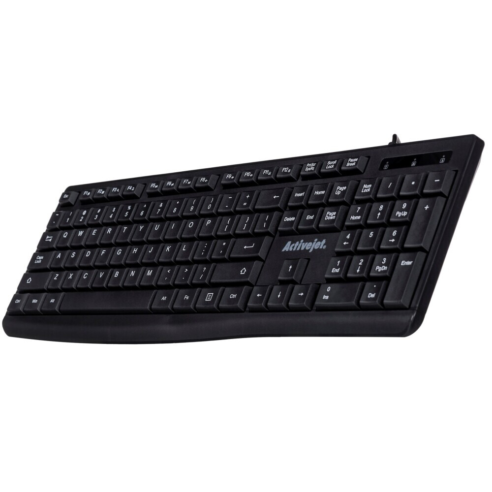 Tastatūra Activejet K-3803S Black (K-3803S) - foto 2