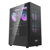 Corpus Computer case Darkflash A290 + 3 fans black (A290)