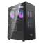 Corpus Computer case Darkflash A290 + 3 fans black (A290)