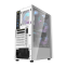 Corpus Computer case Darkflash A290 + 3 fans white (A290 white) - photo 2