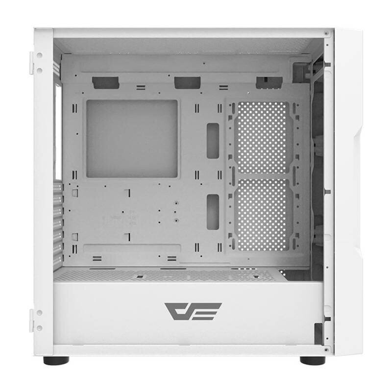 Datoru korpuss Computer case Darkflash DK431 + 4 fans white (DK431 White) - foto 3
