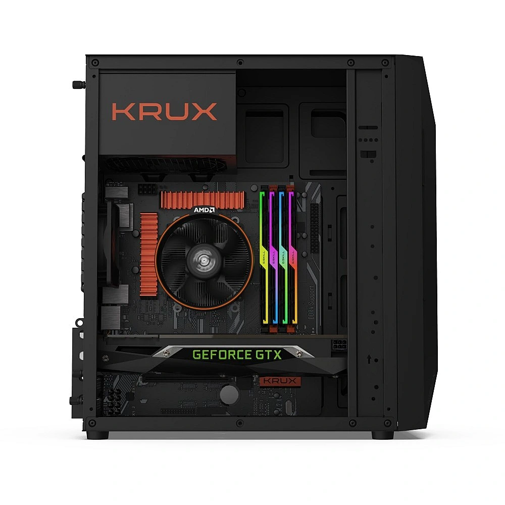 Datoru korpuss KRUX Astro Cube Black (KRX0016) - foto 2