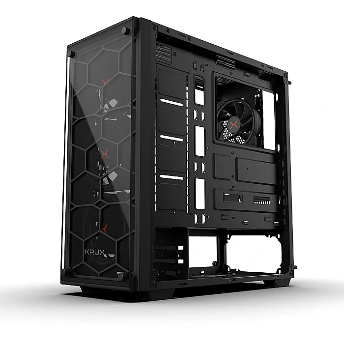 Datoru korpuss Krux LEDA Midi Tower (KRX0007) - foto 4