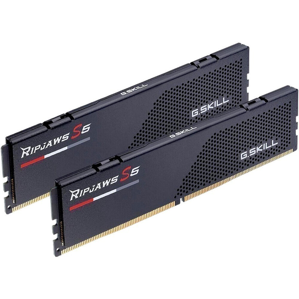 Arbeitsspeicher 64GB DDR5 6000MHz G.Skill Ripjaws S5 (F5-6000J3040G32GX2-RS5K) (2x32GB KIT)