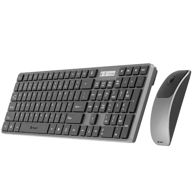 Tastatūra + pele Tracer Nano ENG Black (TRAKLA46773) - foto 2