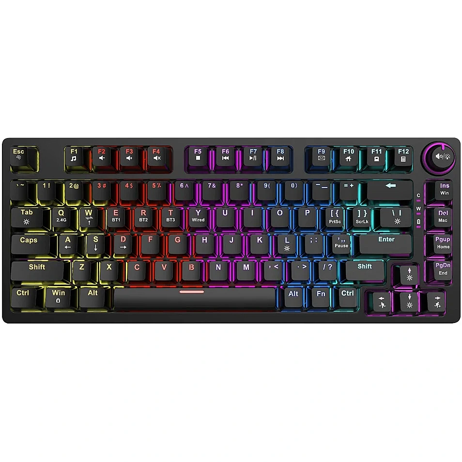 Tastatūra SAVIO PHENIX Gateron Red Pro ENG (PHENIX RED)