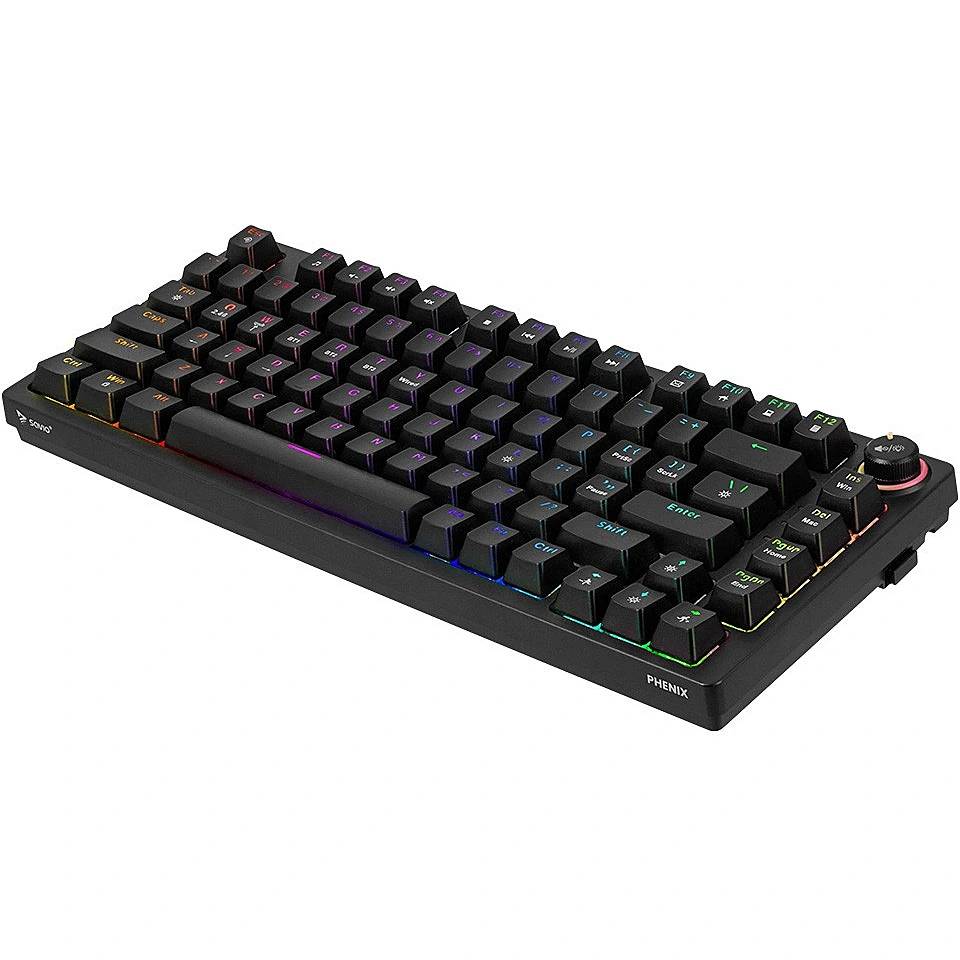 Tastatūra SAVIO PHENIX Gateron Red Pro ENG (PHENIX RED) - foto 4