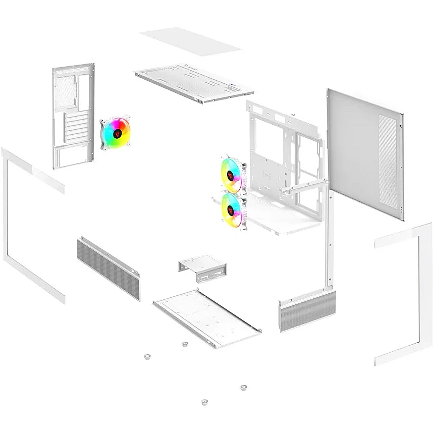 Datoru korpuss SAVIO SIGMA X1 Midi-Tower (SIGMA X1 WHITE) - foto 4