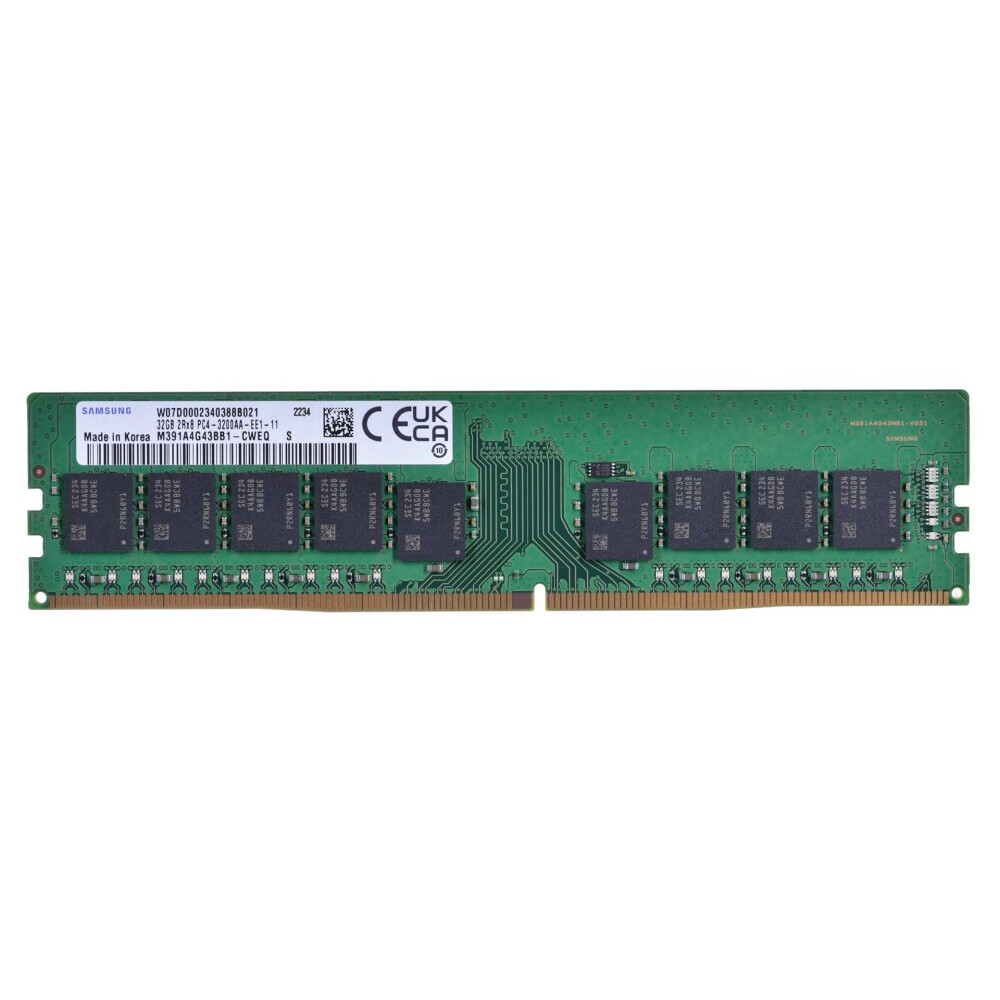 Operatīvā atmiņa Samsung M391A4G43BB1-CWE 32 GB DDR4 3200 MHz CL22 (M391A4G43BB1-CWE)