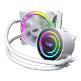 Procesoru dzesētājs Darkflash TR360 CPU liquid cooling white (TR360 White) (TR360 White )