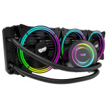 Procesoru dzesētājs Darkflash TR360 PC Water Cooling AiO RGB black (TR360 Black)