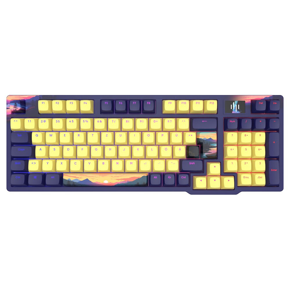 Tastatūra Dark Project 98 Sunset (DPP98_GSH_SUNS_ANSI_EN)