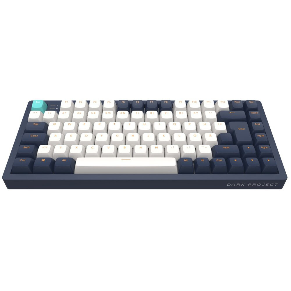 Tastatūra Dark Project KD83A (DPP83_GSH_NAVY_ISO_DE) - foto 2