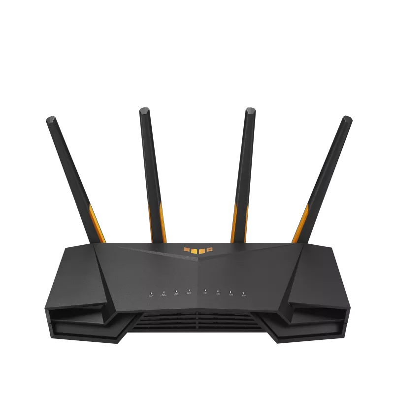 Rūteris (maršrutētājs) ASUS TUF Gaming AX3000 V2 Gigabit Ethernet Dual-band (2.4 GHz / 5 GHz) Black, Orange (KILASUROU0067) - foto 4