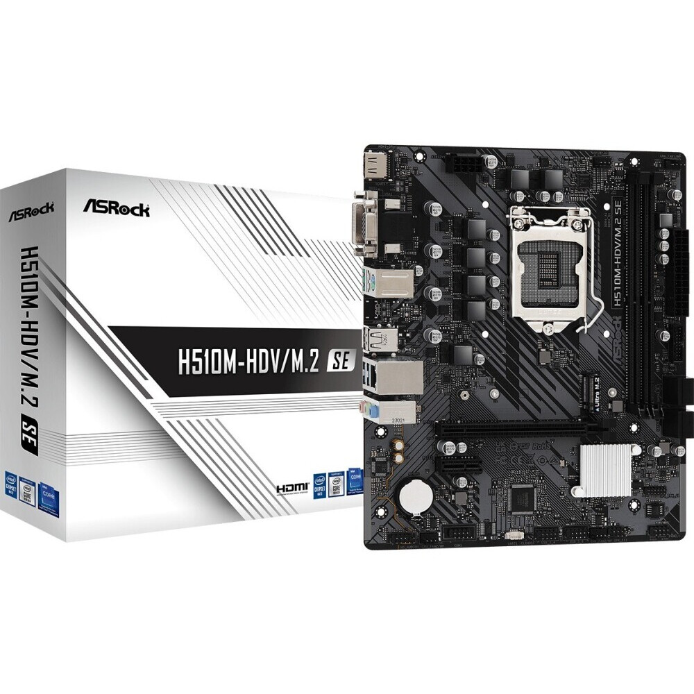 Pamatplate Asrock H510M-HDV/M.2 SE (H510M-HDV/M.2 SE)