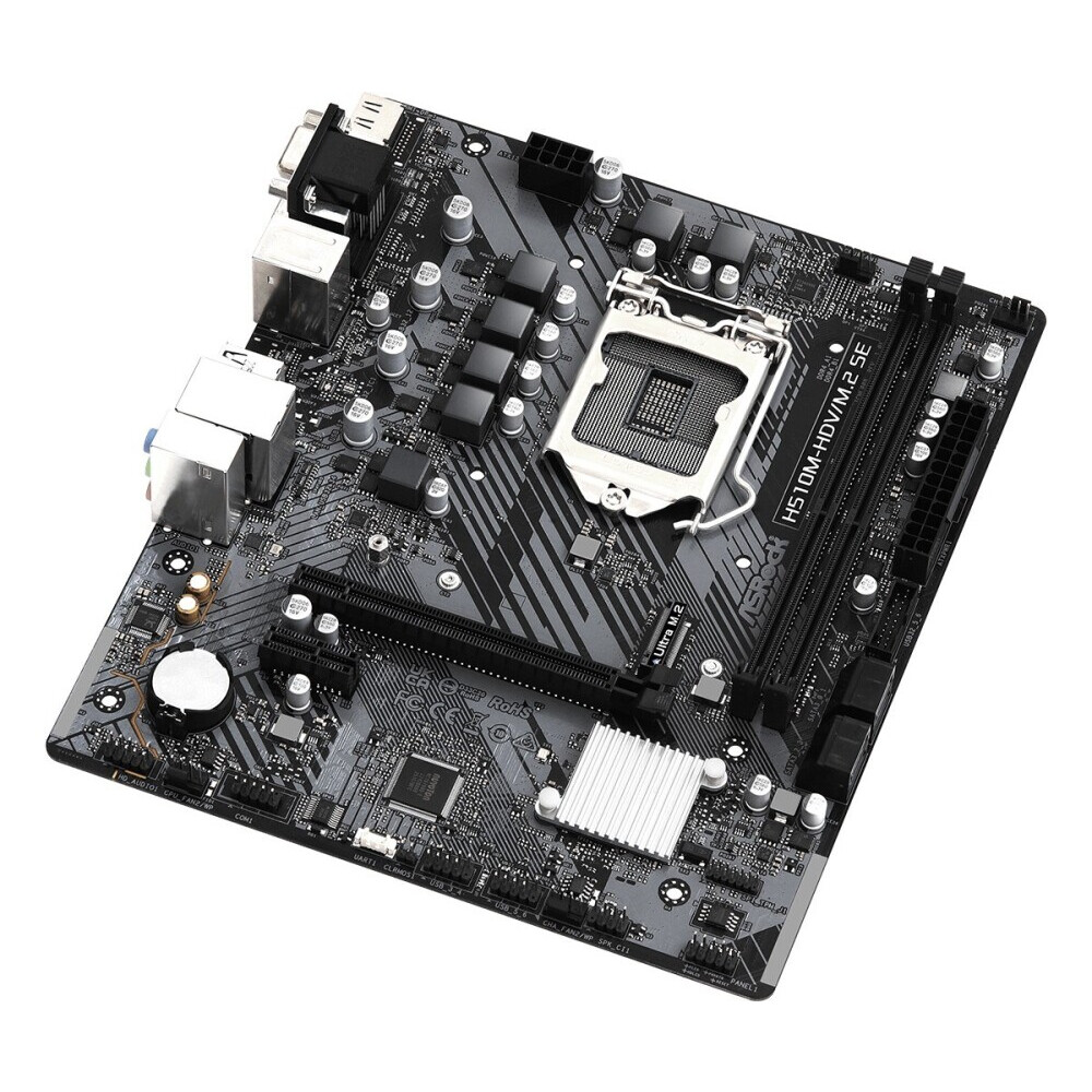 Pamatplate Asrock H510M-HDV/M.2 SE (H510M-HDV/M.2 SE) - foto 4