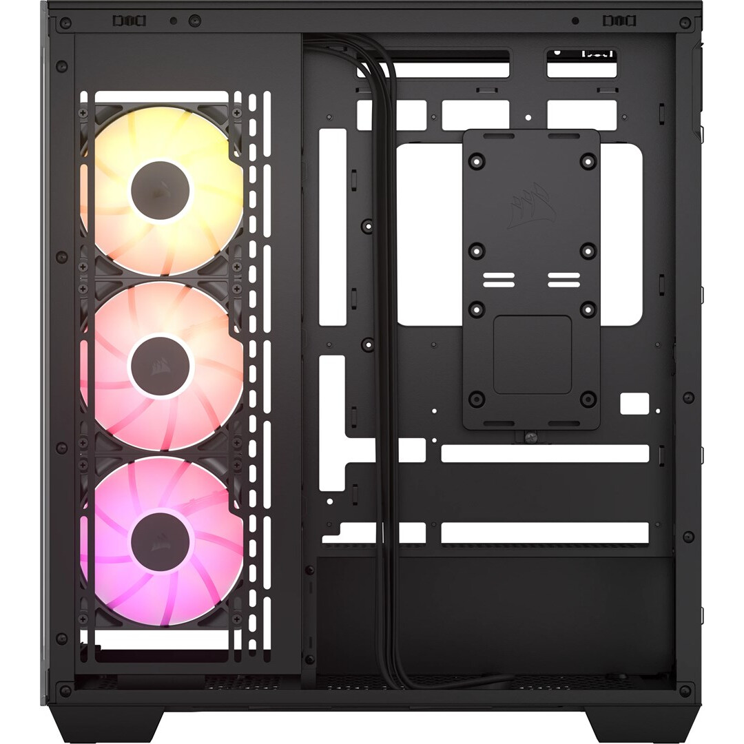 Datoru korpuss Corsair 3500X ARGB Midi Tower Black (CC-9011278-WW) - foto 4
