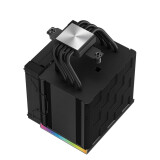 Procesoru dzesētājs DeepCool AK500 Digital Black (R-AK500-BKADMN-G)