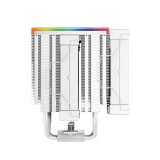Procesoru dzesētājs DeepCool AK620 Digital White (R-AK620-WHADMN-G)