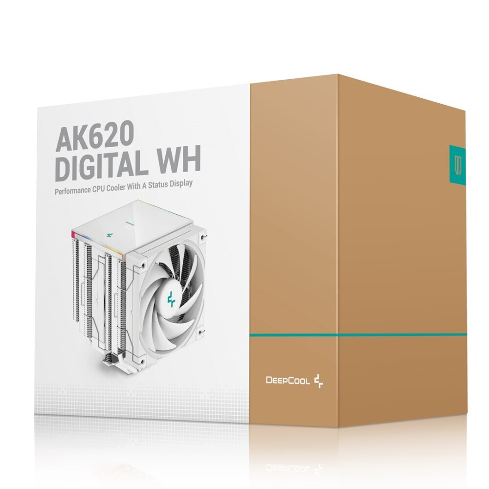 Procesoru dzesētājs DeepCool AK620 Digital White (R-AK620-WHADMN-G) - foto 10