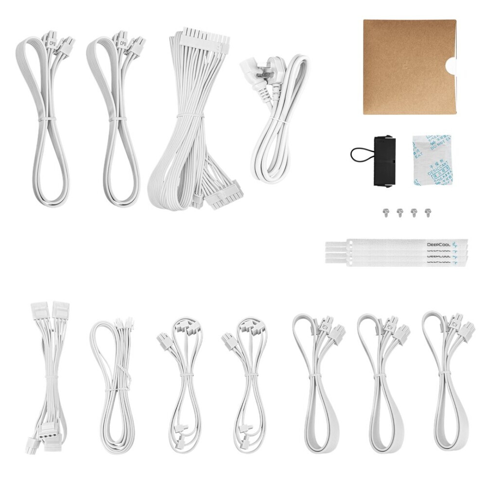 Barošanas bloks DeepCool PX1000G WH 1000 W (R-PXA00G-FC0W-EU-V2) - foto 2