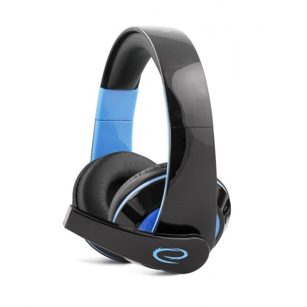 Austiņas Esperanza EGH300B Black, Blue (EGH300B)