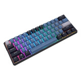 Tastatūra ROYAL KLUDGE RK61 Plus Black, Sky Cyan Switch, US (RK61-Plus-B-SC)