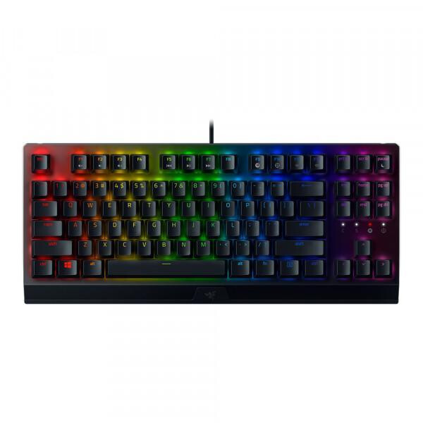 Tastatūra Razer BlackWidow V3 Tenkeyless, Yellow Switch, US (RZ03-03491800-R3M1)