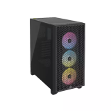 Datoru korpuss CORSAIR 3000D RGB Black (CC-9011255-WW)