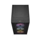 Datoru korpuss CORSAIR 3000D RGB Black (CC-9011255-WW)