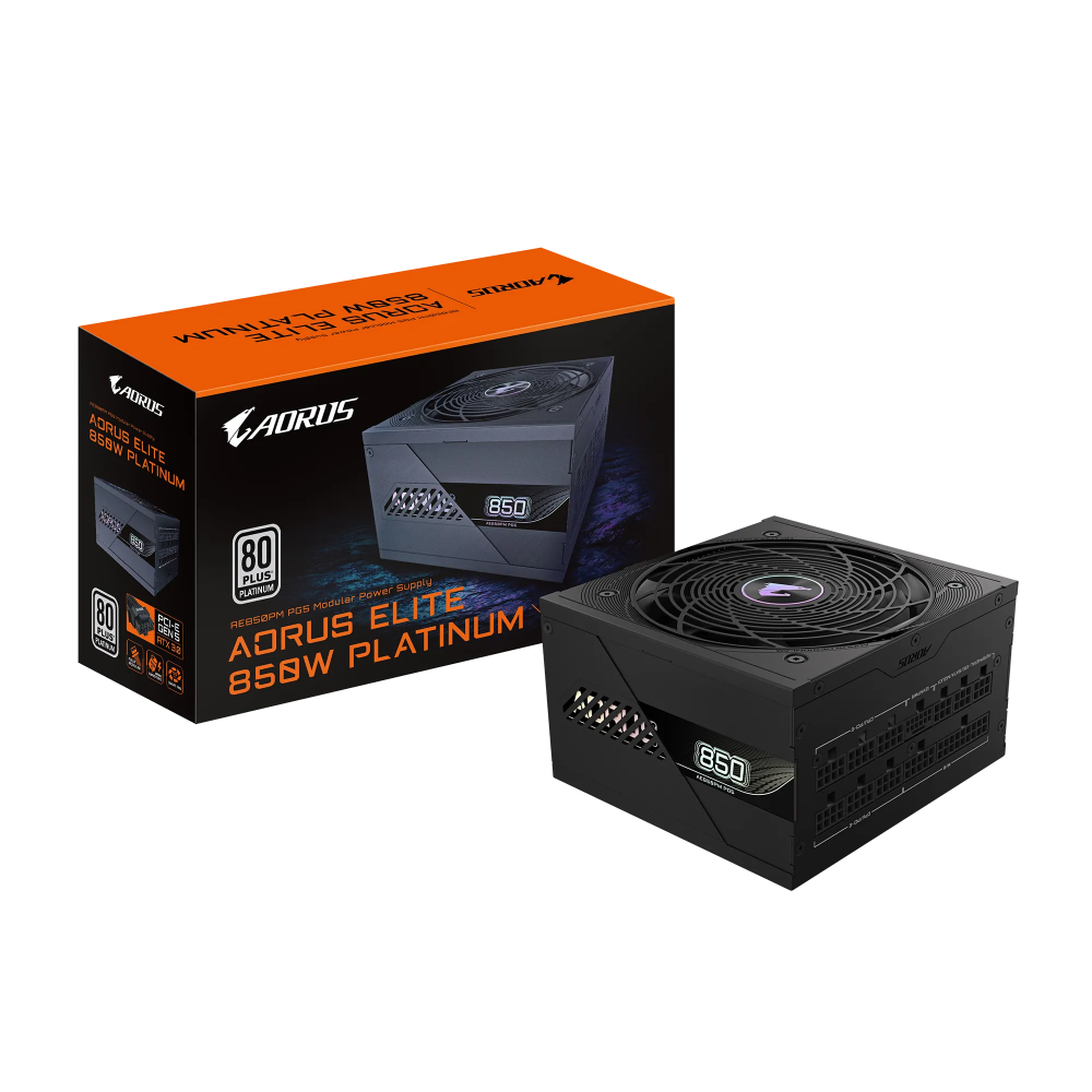 Barošanas bloks GIGABYTE AORUS ELITE P850W 850W (GP-AE850PM PG5) - foto 7