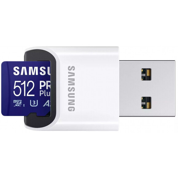 Atmiņas kartes SAMSUNG PRO Plus 512GB CR (MB-MD512SB/WW) - foto 2