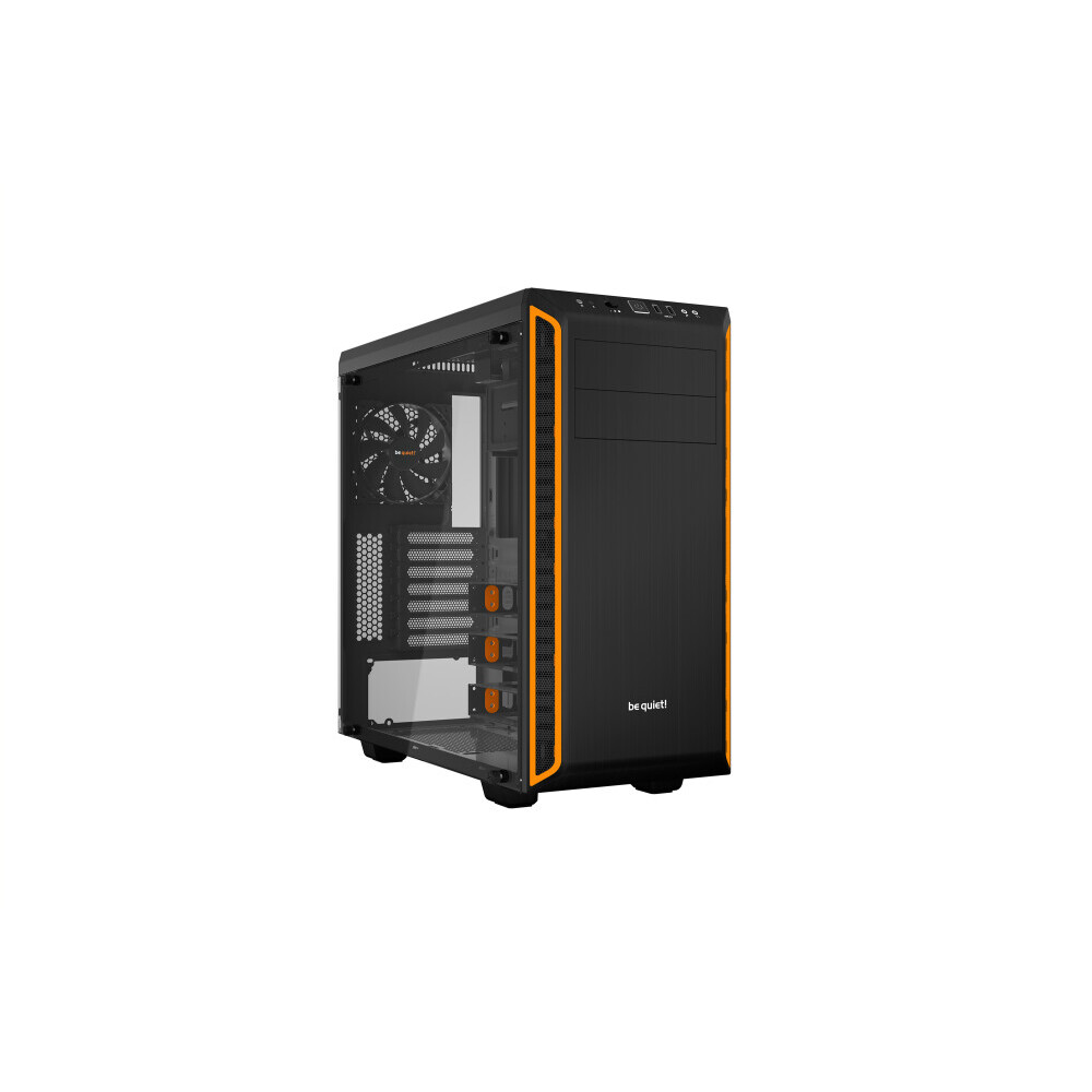 Datoru korpuss Be Quiet Pure Base 600 Window Black/Orange (BGW20)