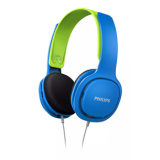 Austiņas PHILIPS Kids SHK2000BL Blue & Green (SHK2000BL/00)