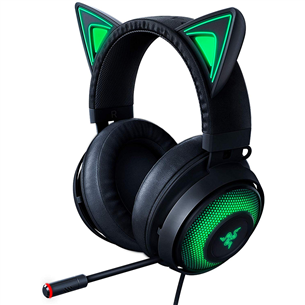Austiņas RAZER Kraken Kitty black (RZ04-02980100-R3M1)