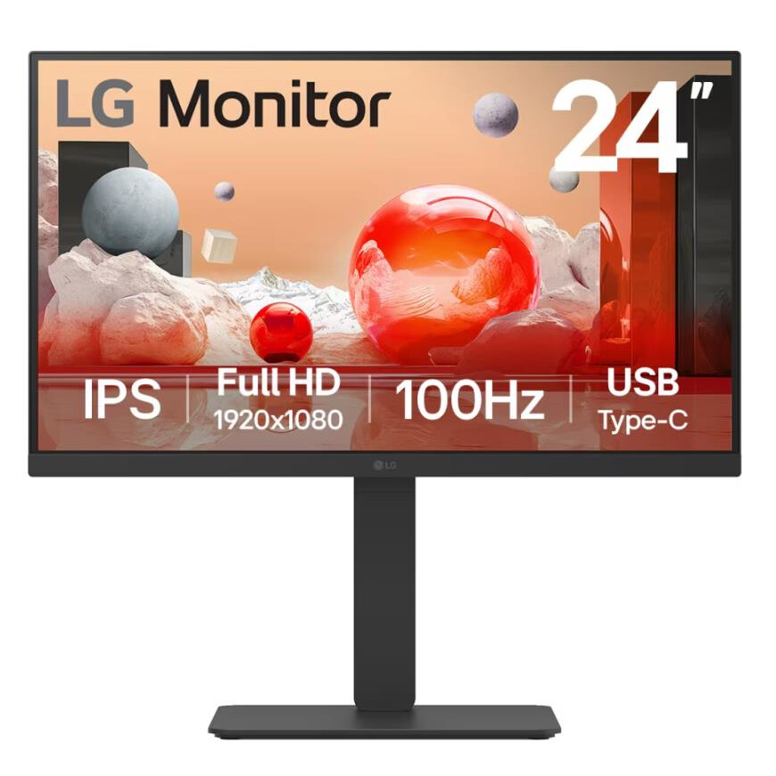 Monitors LG Business 24BA750 (24BA750-B) - foto 2
