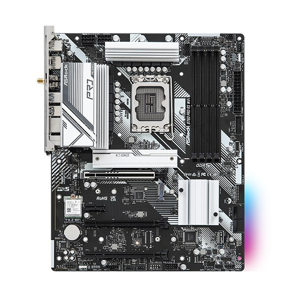 Pamatplate Asrock B760 Pro RS WiFi (B760 PRO RS WIFI) - foto 2