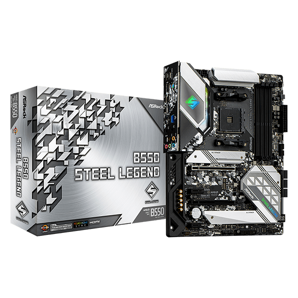 Carte mère ASRock B550 Steel Legend (90-MXBDF0-A0UAYZ)