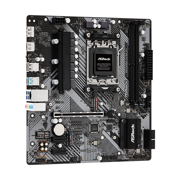 Pamatplate ASRock B650 B650M-H/M.2+ Black (90-MXBMS0-A0UAYZ) - foto 4