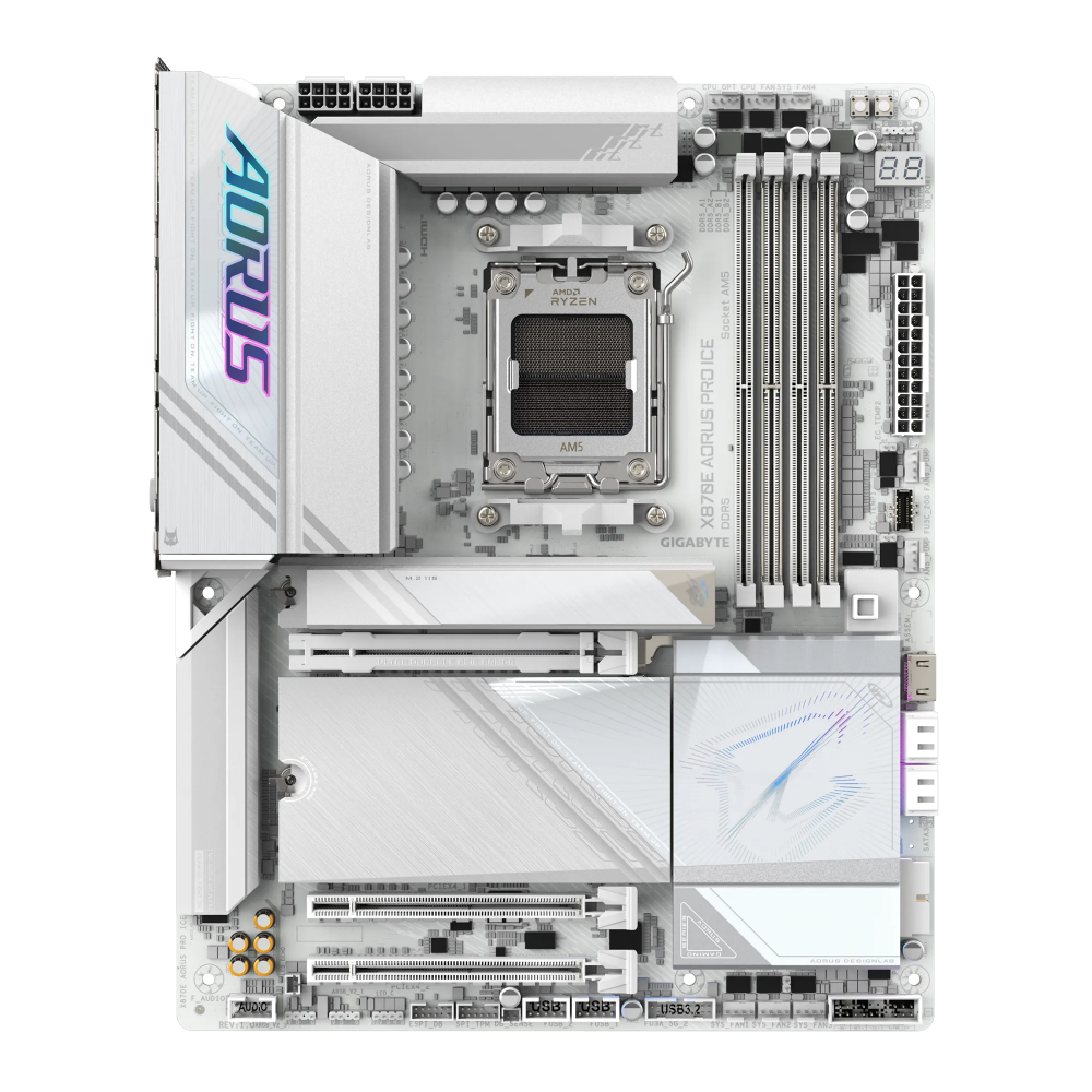 Pamatplate GIGABYTE X870E AORUS PRO ICE