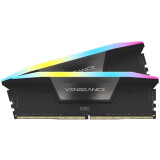 RAM (Random Access Memory) Corsair Vengeance RGB Black 32GB DDR5 6400MHz CL36 KIT of 2x16GB (CMH32GX5M2B6400C36)