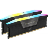 RAM (Random Access Memory) Corsair Vengeance RGB Black 32GB DDR5 6400MHz CL36 KIT of 2x16GB (CMH32GX5M2B6400C36)