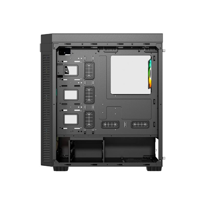 Datoru korpuss Gembird Case Fornax K700 Midi Tower Black (CCC-FC-K700) - foto 8