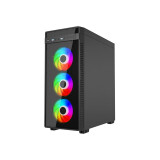 Datoru korpuss Gembird Case Fornax K700 Midi Tower Black (CCC-FC-K700)