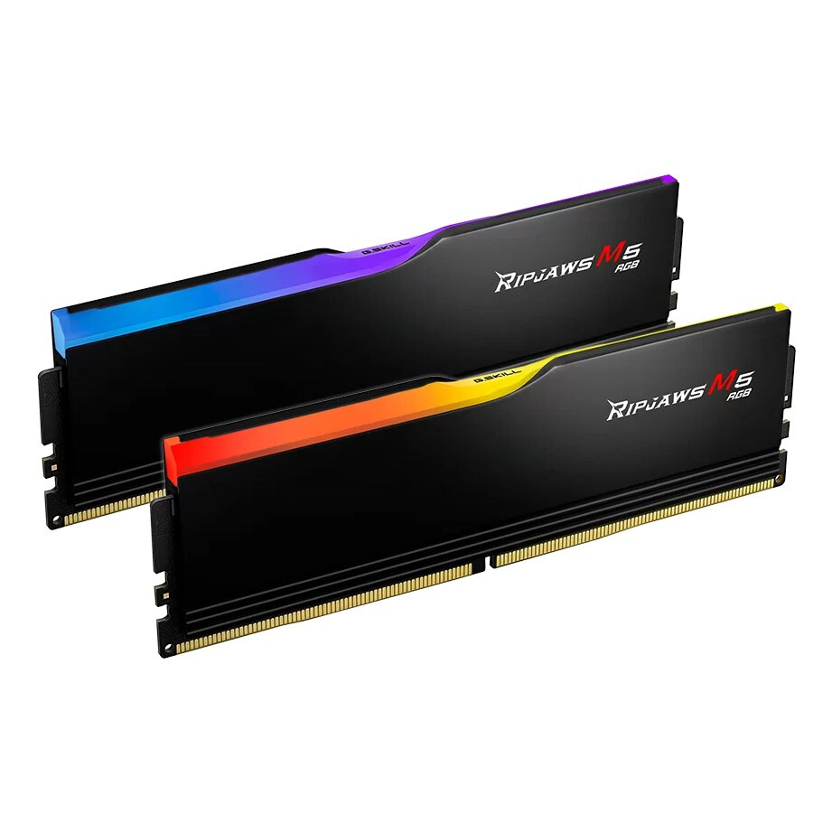 RAM (Random Access Memory) G.Skill Ripjaws M5 RGB 64 GB DDR5 5600MHz CL46 KIT of 2x32GB (F5-5600J4645A32GX2-RM5RK)